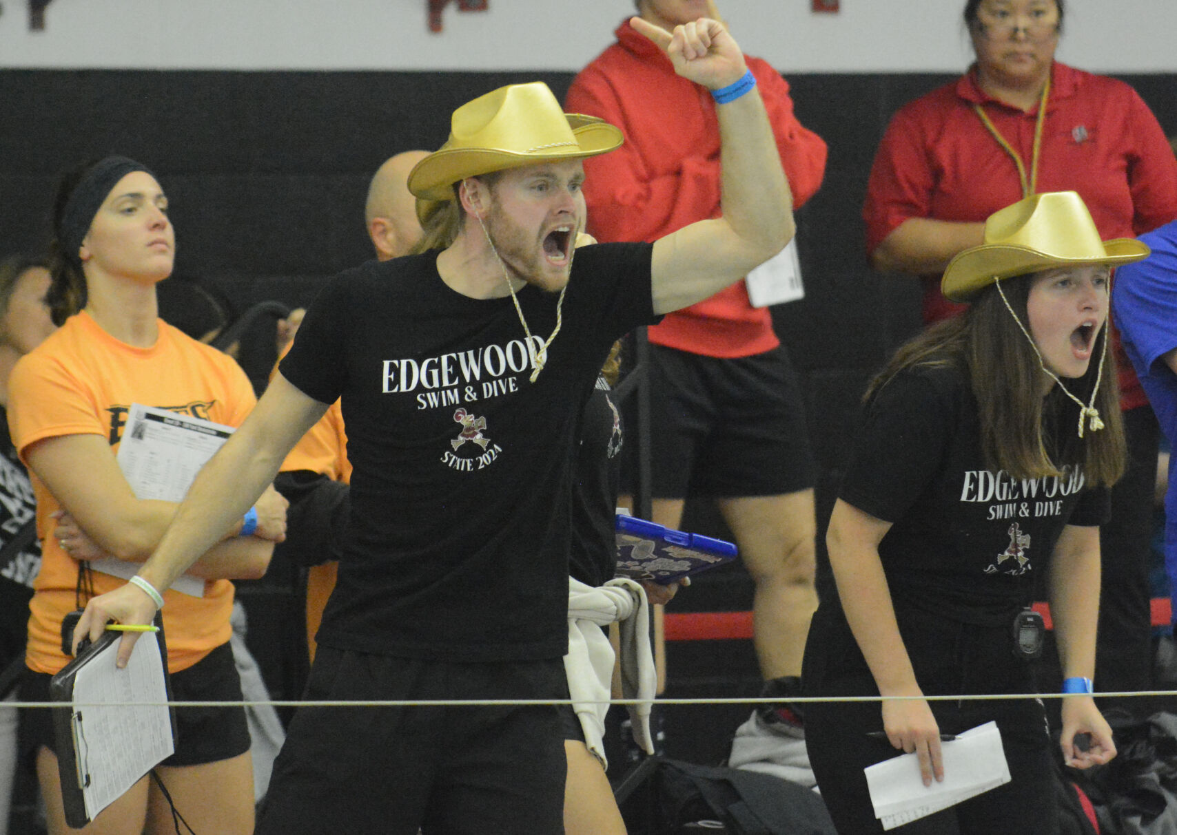 Madison Edgewood coach Joey Jensen